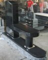 #6 -All polished Black Bench - 